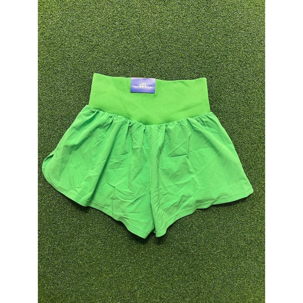 JoyLab lime/kellyish Green Athletic Skort Shorts - Picture 2 of 4